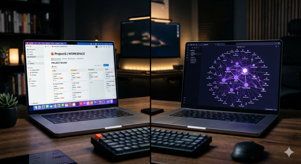 Notion vs Obsidian 2025 — Which Note-Taking App Is Right for You?